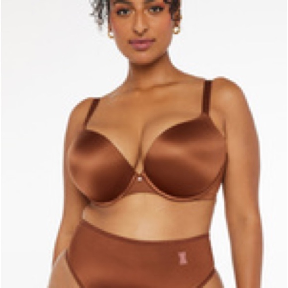 Savage x Fenty • Microfibre Core Push-Up Bra in Brown